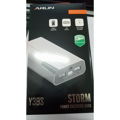 PIN DỰ PHÒNG 8.400 MAH ARUN MẪU MỚI Wildshop88 Giá Rẻ