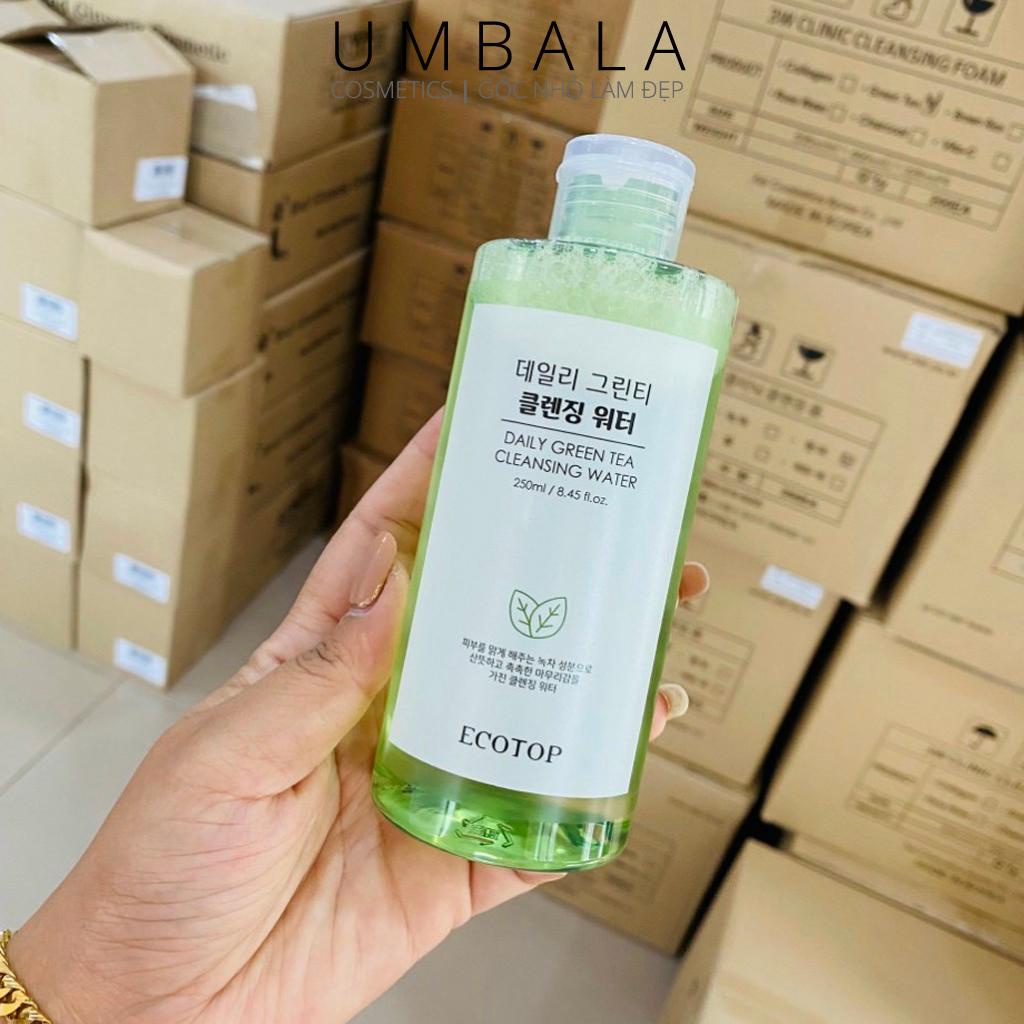 Nước tẩy trang ECOTOP Trà Xanh Hàn Quốc