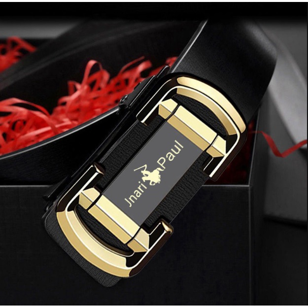 Thắt Lưng Dây Nịt Nam Da Bò Cao Cấp Jnaripaul Khóa Tự Động V1 - Đồ Da Kingshop