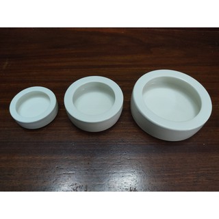 Chén bát sứ đựng thức ăn cho bò sát nhện rết rắn thằn lằn da báo hamster