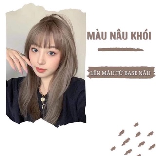 Combo nhuộm nâu khói