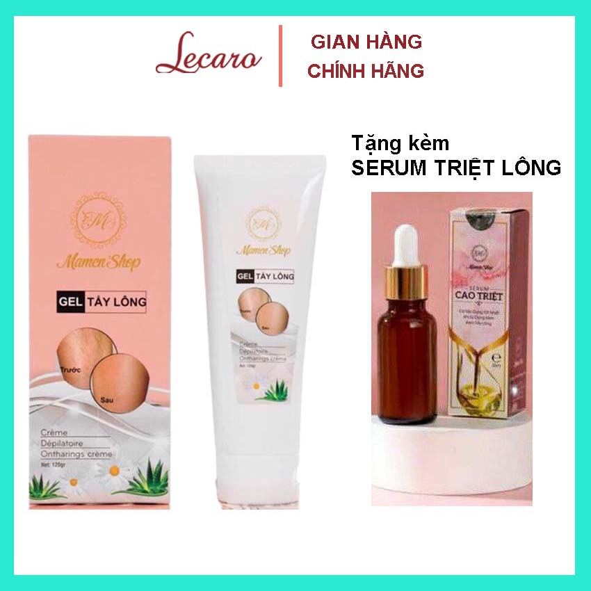 Gel Triệt Lông Mamen Shop, Gel Wax Lông Vùng Kín, Lông Trên Cơ Thể, An Toàn, Hiệu Quả, Lecaro