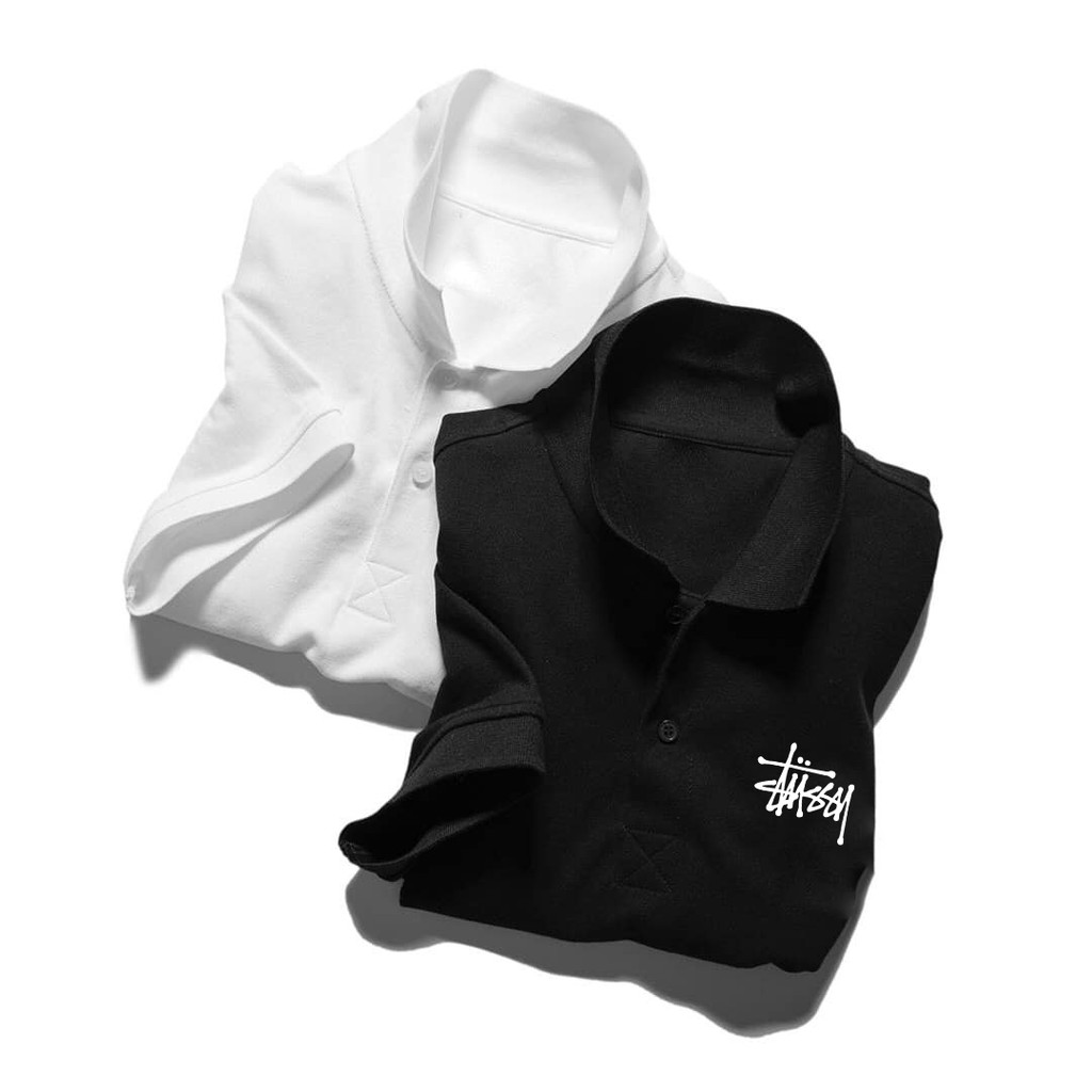 Áo thun Polo nam nữ cổ bẻ vải cá sấu Cotton Stussy xuất xịn, chuẩn đẹp, sang trọng-lịch lãm - Hiti | BigBuy360 - bigbuy360.vn