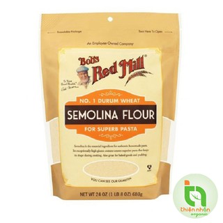 Bột mì semolina ( non-GMO) Bob's Red Mill 680gr - Whole Semolina Flour