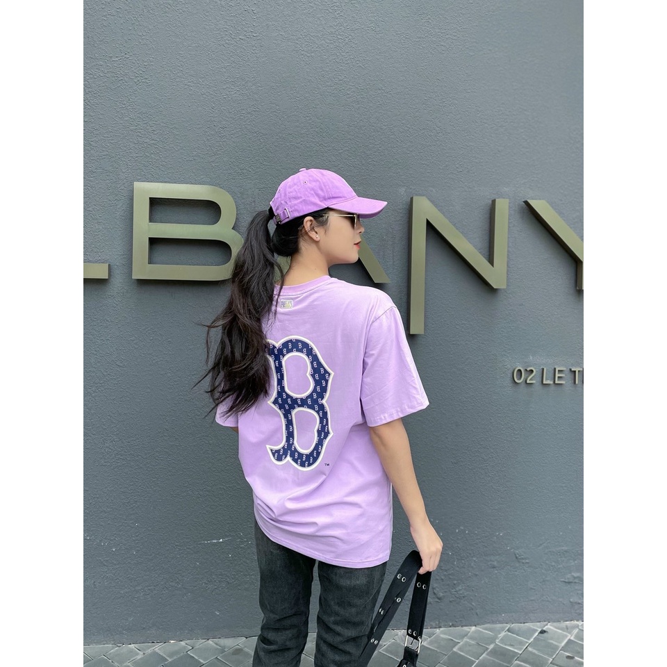 ÁO PHÔNG UNISEX M.L.B NY BOSTON BIG LOGO