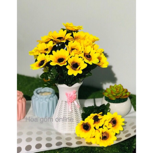 Hoa giả - Cành hoa hướng dương