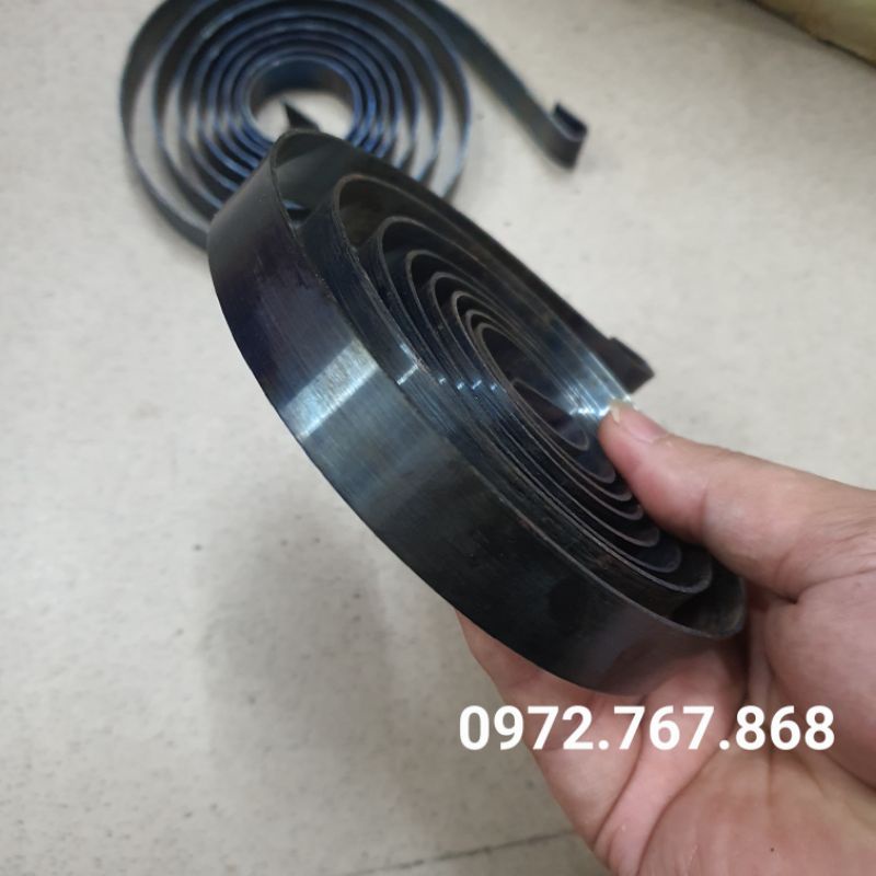 Cót khoan bàn, bản rộng 18mm, thép dày ~1.2mm, đường kính ~130-140mm