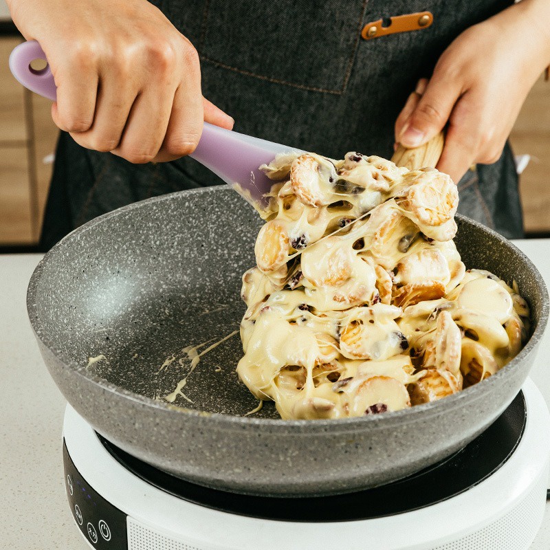 SPATULA CÂY VÉT SILICON TAY NGẮN