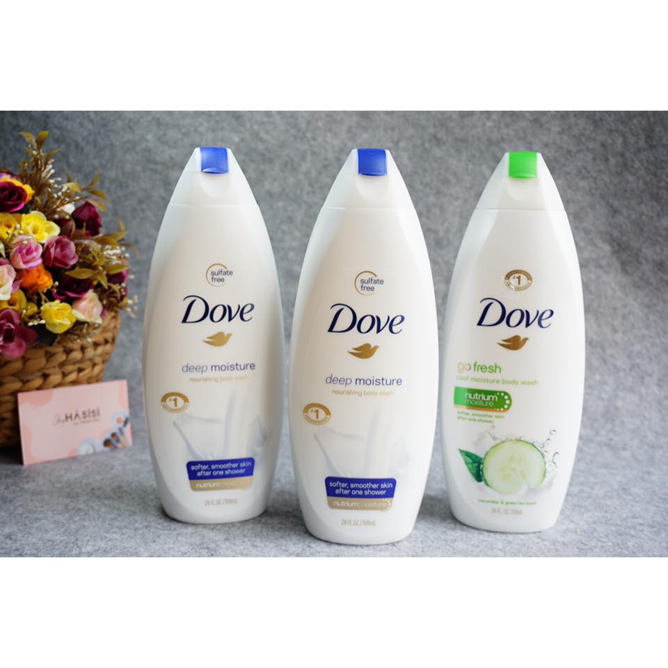 SỮA TẮM DOVE DEEP MOISTURE NOURISHING BODY WASH 650ML NHẬP KHẨU MỸ CHÍNH HÃNG - 4138