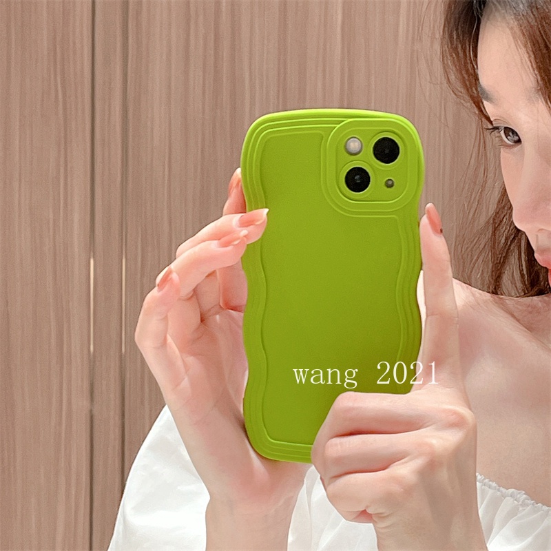 Ốp Điện Thoại Silicone Mềm Họa Tiết Gợn Sóng Đơn Giản Cho VIVO Y02s Y77 5G