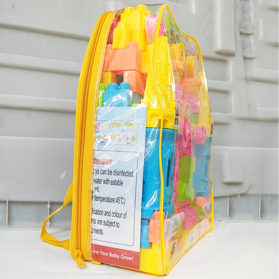 Xếp hình balo nhiều chi tiết hàng Việt Nam-Bộ xếp ghép hình mầm non cho bé Size To- Xếp hình thông minh