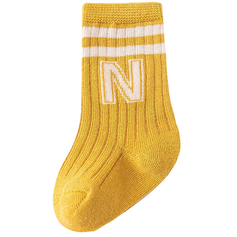 Vớ Cotton Mềm Co Giãn Thoải Mái In Chữ Dễ Thương Cho Bé