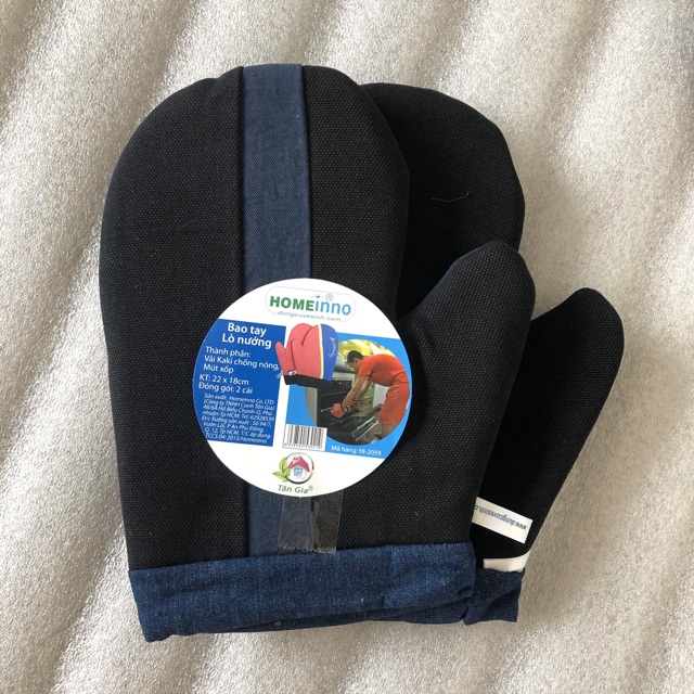 Bộ Bao Tay Lò Nướng Homeinno Chống Nóng Cao Cấp