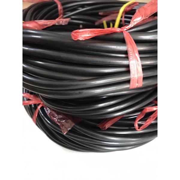 Óng Nhựa Đen Dẻo Phi 5mm Dài (5met 30met)