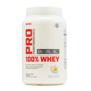 GNC Pro Performance 100% Whey Protein loại 850g giúp tăng cơ bắp, dành cho người tập gym