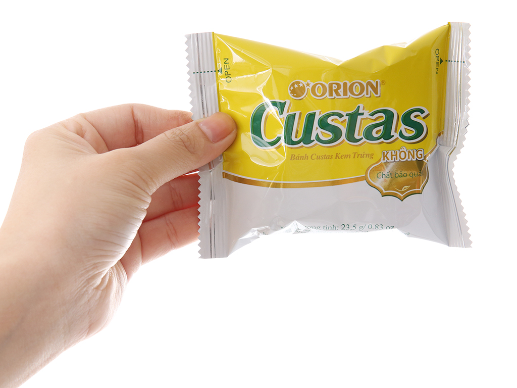 Bánh kem trứng Custas hộp 141g