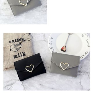 Ví nữ ngắn trái tim vd68