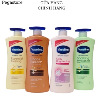 Sữa dưỡng thể VASELINE Daily Brightening 725ml dưỡng trắng toàn thân Vazeline mẫu mới