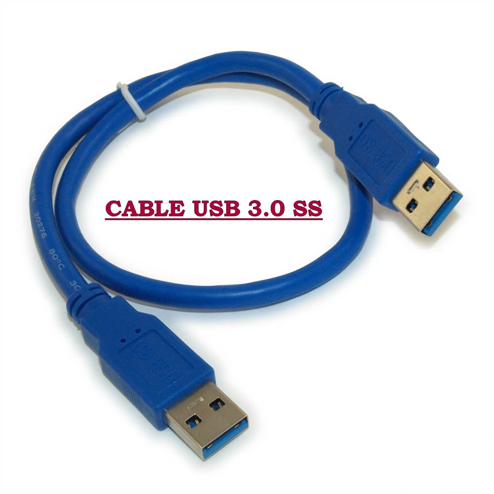 Cáp USB 2 đầu đực