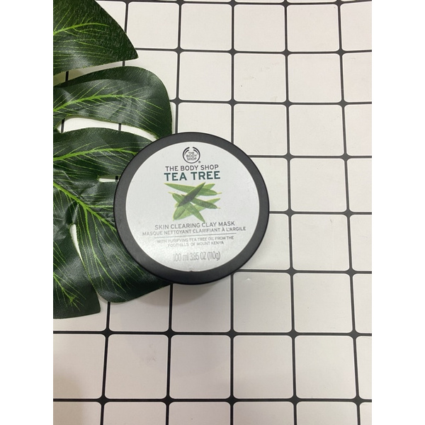 [Full 100ml] Mặt nạ The Body Shop TEA TREE SKIN CLEARING CLAY MASK