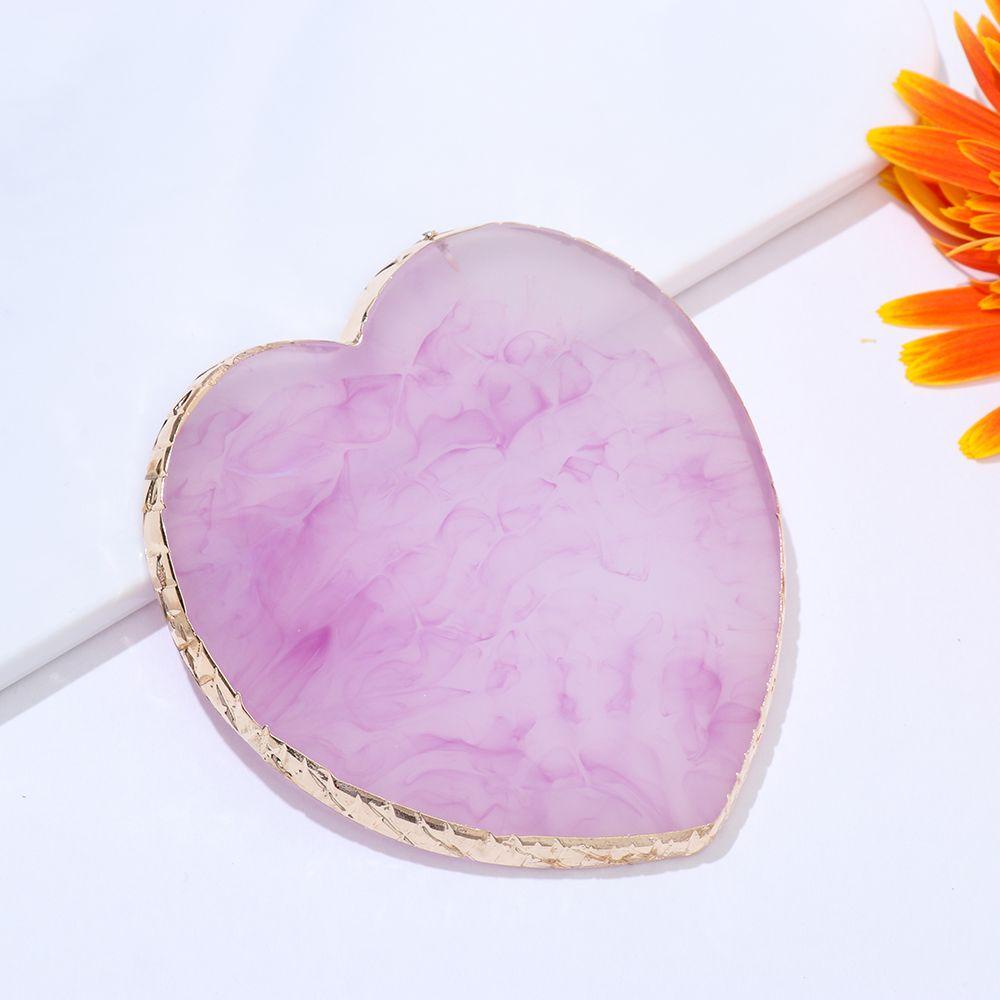 Bảng Màu Vẽ Móng Nghệ Thuật|Vành Agate Resin|Bảng Pha Màu Sơn Móng Tay Nghệ Thuật