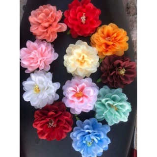 ĐẦU BÔNG HOA GIẢ .HOA THƯỢC DƯỢC ,HOA CÚC PHÁP dùng cắm bình trang trí nhà cửa ,cắm giỏ ,cắm kệ khai trương