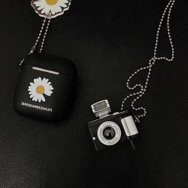 Korean-StyleINSHip-hop Harajuku Style Men and Women Cool Retro Camera Necklace Pendant Trendy Accessories Camera Necklace