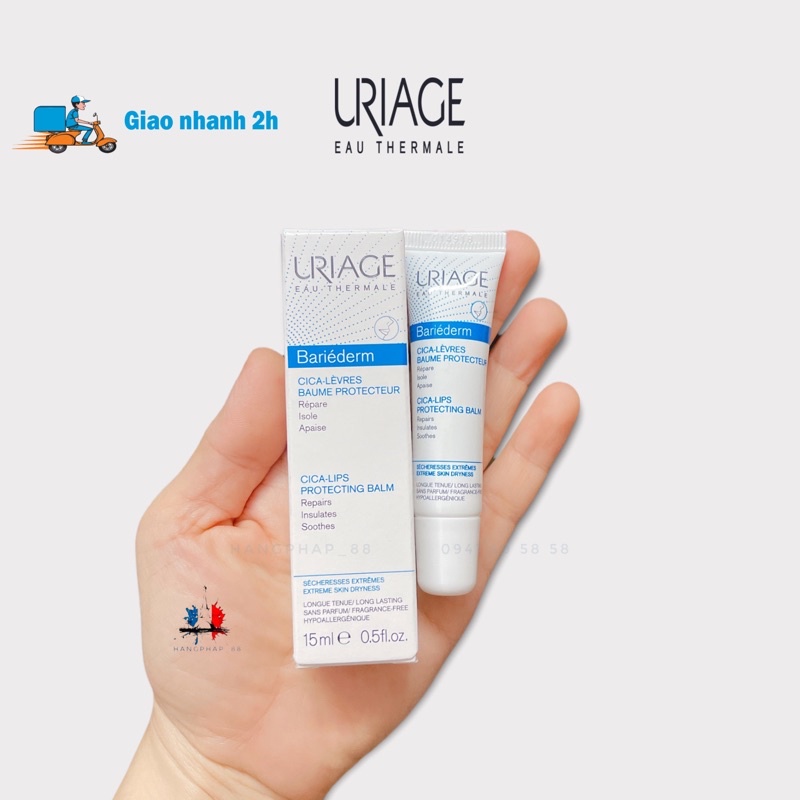 Dưỡng môi khô Uriage dạng tuýp 15ml