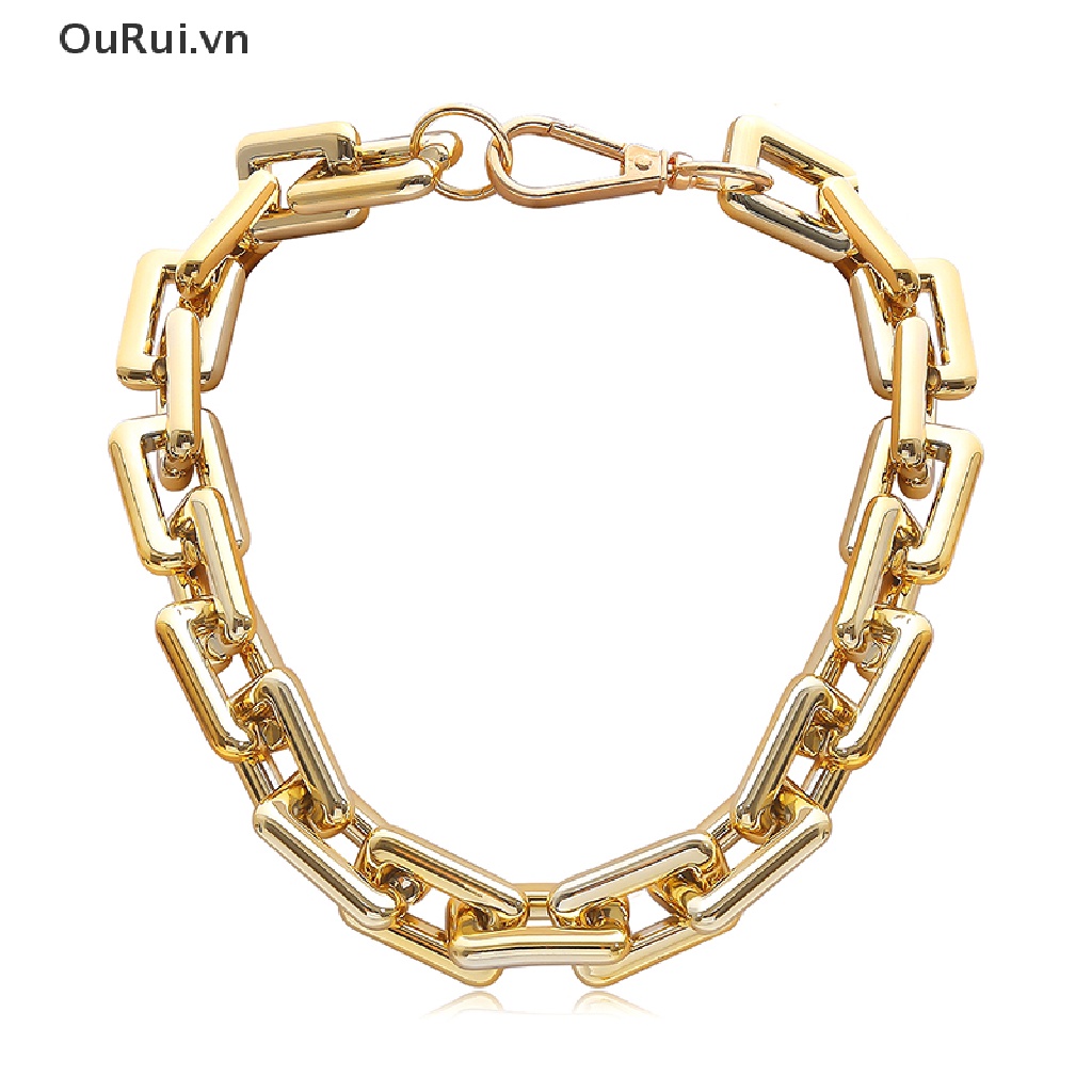 Vòng Cổ Choker Làm Từ Hợp Kim Phong Cách Hip Hop punk Cho Nữ