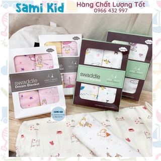 Set 2 khăn tắm sợi tre Aden & Anais Swaddle cho bé - Combo 2 Khăn tắm sợi tre Aden & Anais