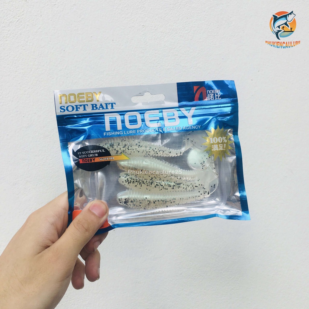 Mồi mềm Noeby SW5019S 8.5cm/ 5,5g cam kết chính hãng 100%