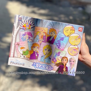 Bộ đồ chơi tranh cát hình công chúa Elsa Anna (Frozen) siêu hot cho trẻ em bé gái (Disney) - 45NDS1583