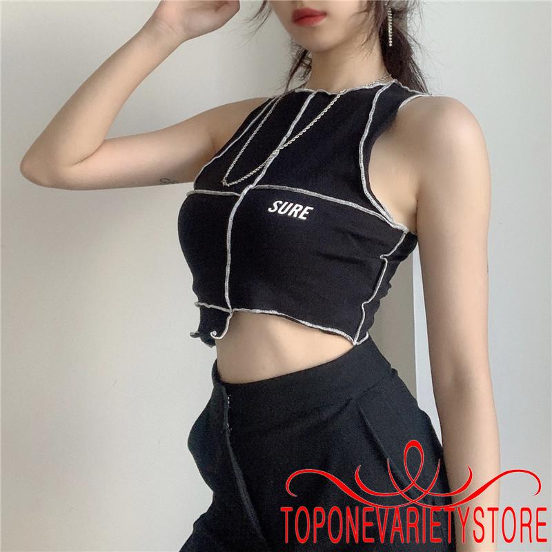 Áo Crop Top Cộc Tay Họa Tiết Hình Học Gợi Cảm Cho Nữ | BigBuy360 - bigbuy360.vn