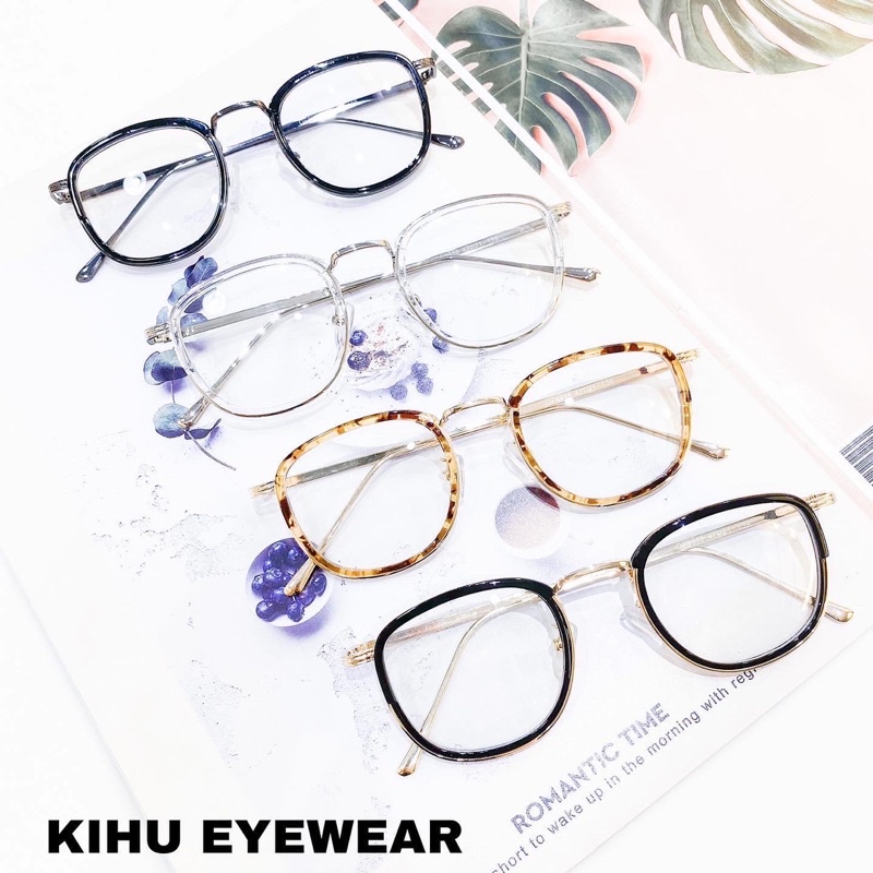 Gong kính vuông kim loại dáng vuông thời trang OF 8918