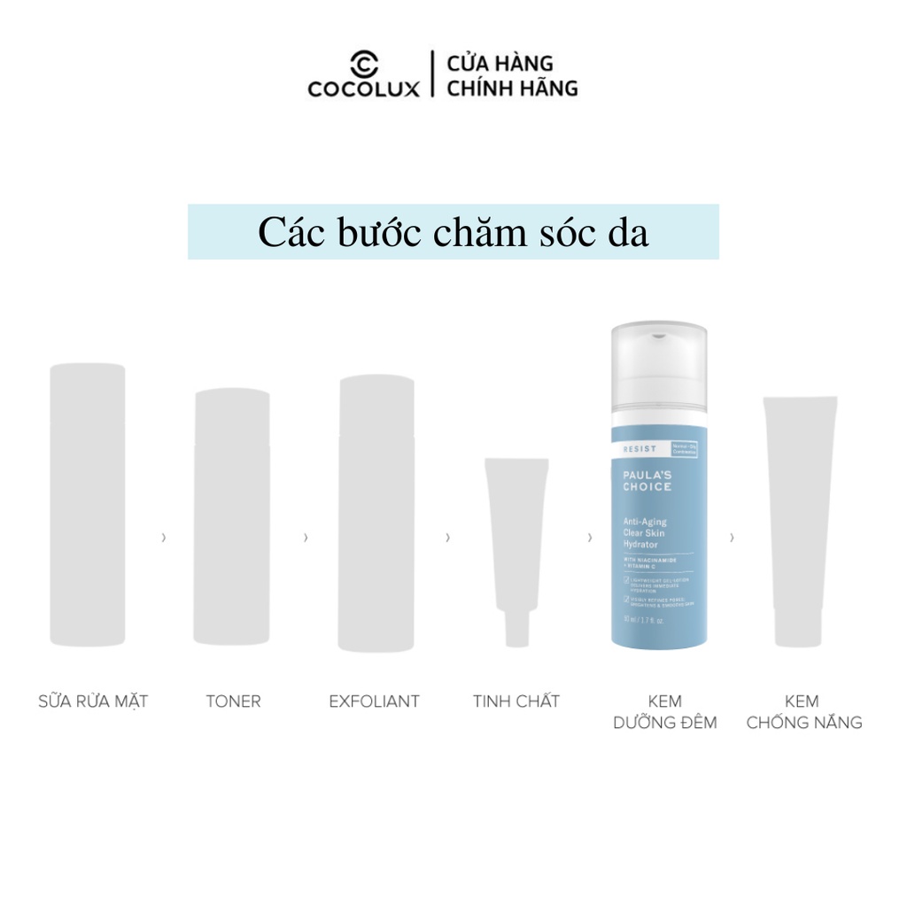 Kem Dưỡng Paula's Choice Làm Sáng Da, Ngừa Lão Hóa 50ml