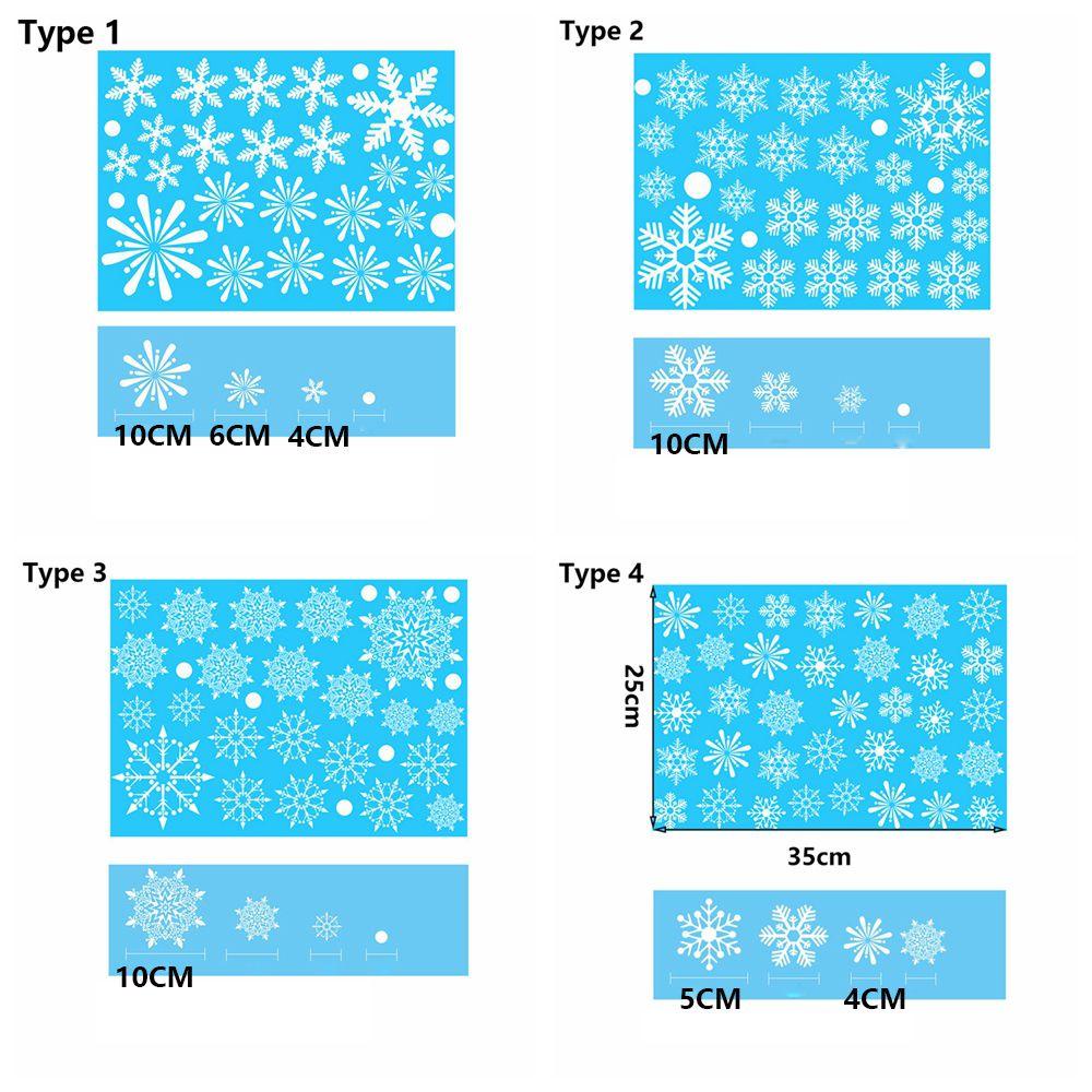 1 Bộ Sticker Dán Tường Trang Trí Giáng Sinh