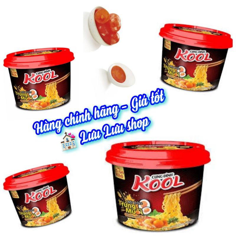 Cung Đình Kool mì trộn trứng muối tô 90gr | WebRaoVat - webraovat.net.vn