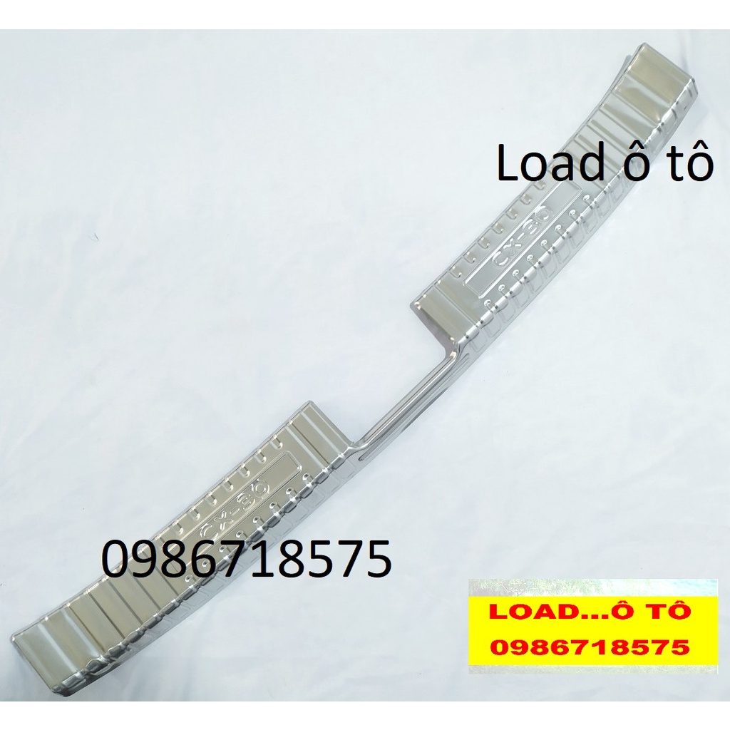 Chống Trầy Cốp Trong Ngoài Inox  Xe Mazda CX30, CX3 2021-2022 Cao Cấp Nhất Thị Trường