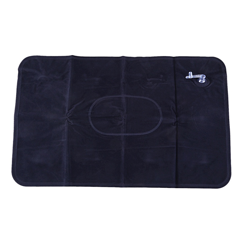 Gối Bơm Hơi Hai Mặt Có Thể Gấp Gọn Dùng Đi Cắm Trại / Du Lịch / Văn Phòng Màu Xanh Dương