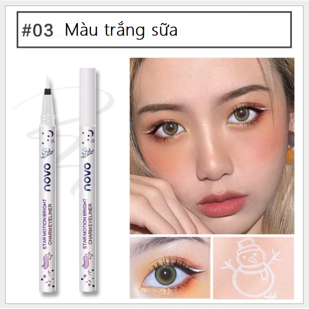 Dạ Kẻ Mắt Novo 8 Màu - Dòng Eyeliner Cao Cấp