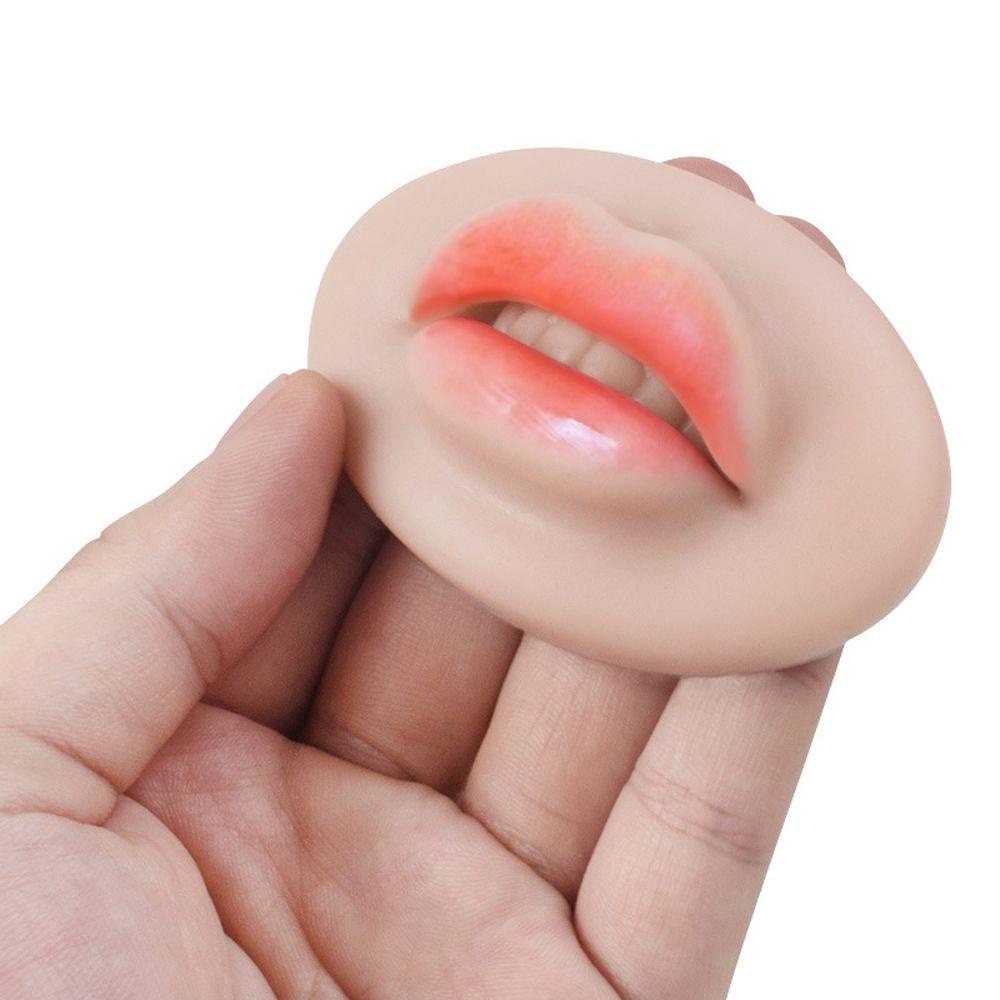 Da Giả Silicone 5D 4 Màu Dùng Thực Hành Xăm Môi
