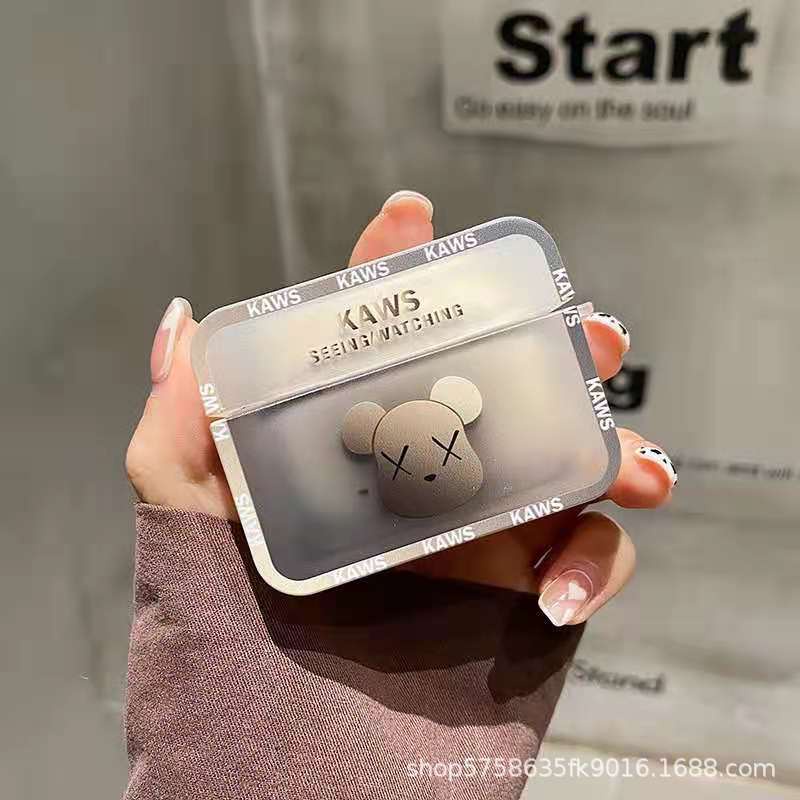 Ốp Bảo Vệ TPU Họa Tiết Kaws Dành Cho Airpods Pro/Airpods 3