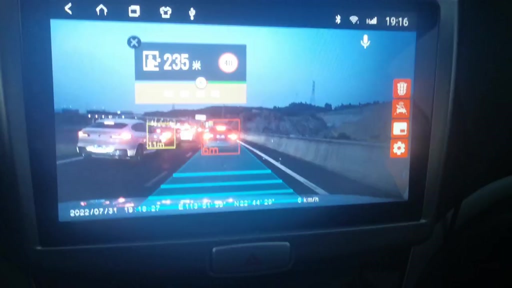 Camera hành trình U2 full hd 1080 siêu nét Cắm màn hình Android APP ADAS cam siêu nét quay đêm tốt lưu tốc độ | BigBuy360 - bigbuy360.vn