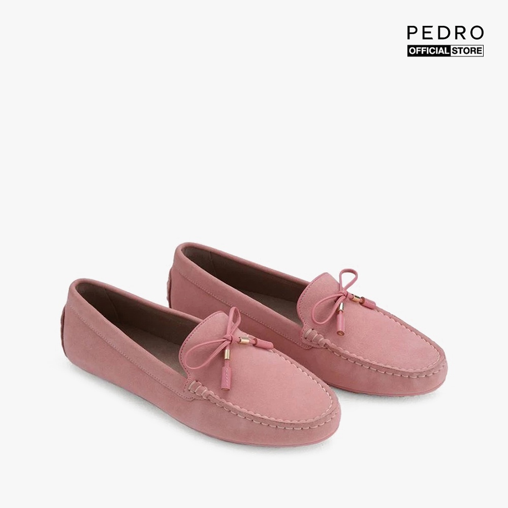 PEDRO - Giày đế bệt nữ phối nơ Leather Bow PW1-65980019-60