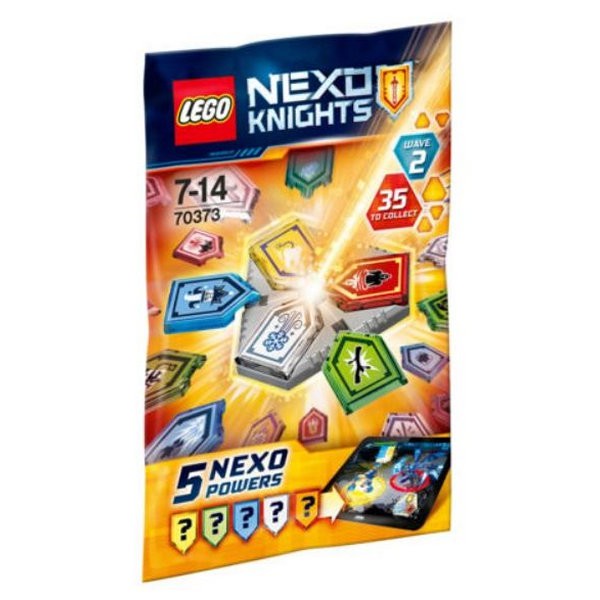 LEGO Nexo Knights 70373 - Combo NEXO Powers Wave 2 polybag - Bộ xếp hình Lego NEXO Powers Wave 2