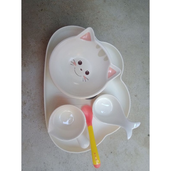 Sét bát sứ cho bé ăn dặm (ảnh thật)