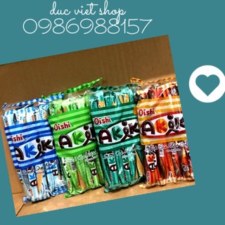 Bánh que akiko gói 20 chiếc đủ vị hsd: luôn mới