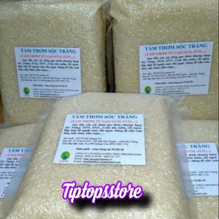 TẮM THƠM SÓC TRĂNG TỪ GẠO ST24, ST25 1KG