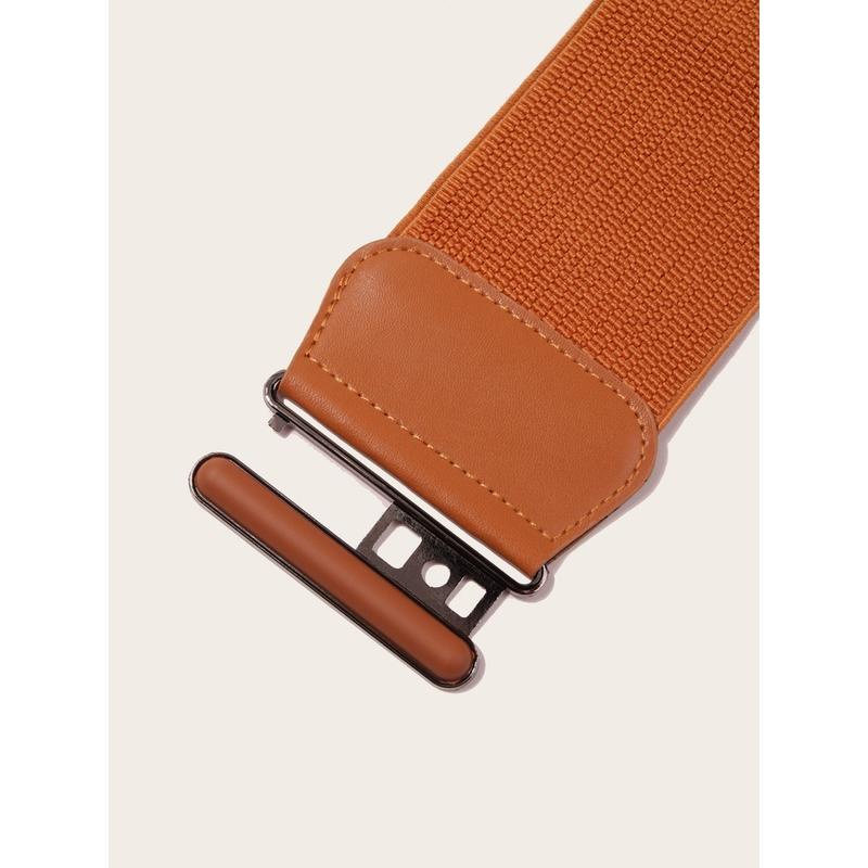 Thắt Lưng Da Bản To Co Giãn Thời Trang Cho Nữ