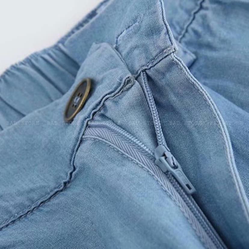 Quần Baggy Bò Giấy 2 màu - Chất bò giấy nhẹ và thoáng mát, lưng chun co giãn | BigBuy360 - bigbuy360.vn